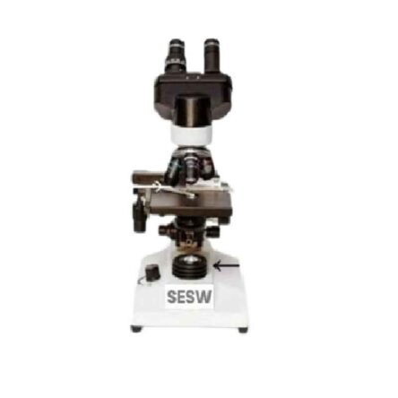 Sesw 100-265VAC Microscope with LED Light & Lab Binocular Head