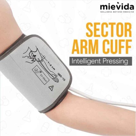 Mievida Mi-Heart B7 Blood Pressure Monitor with Smart 3 Coloured Backlight Display