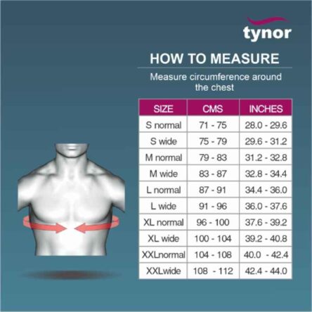 Tynor Wide Compression Vest