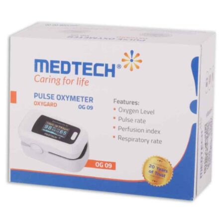 Medtech OG09 SPO2 OLED Display Pulse Oximeter Blood Oxygen Saturation Heart Rate Monitor