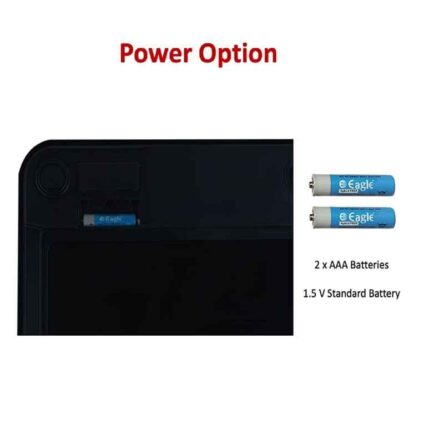 Eagle 180kg Electronic Tempered Glass LCD Personal Weighing Scales