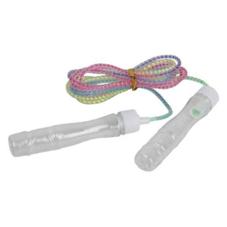 Strauss White Transparent Bling Jump Rope