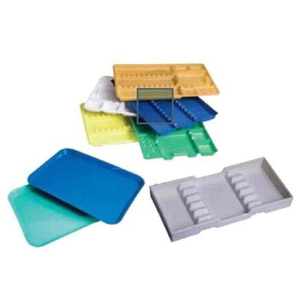 Oro DT Green Plastic Autoclavable Dental Tray