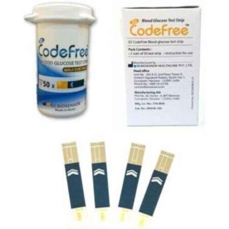 Codefree Codefree 200 Pcs Glucometer Strips Box