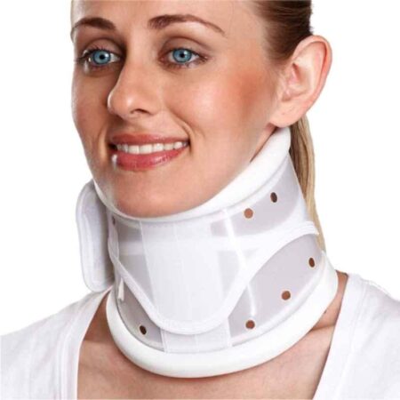 Fidelis Healthcare Elastic White Adjustable Cervical Hard Collar