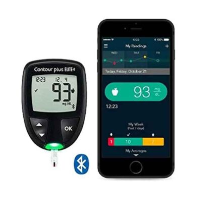 Contour Plus Elite Blood Glucose Monitoring System with 20 Strips