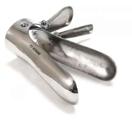 Desco Medium Stainless Steel Medium Reusable Vaginal Speculum