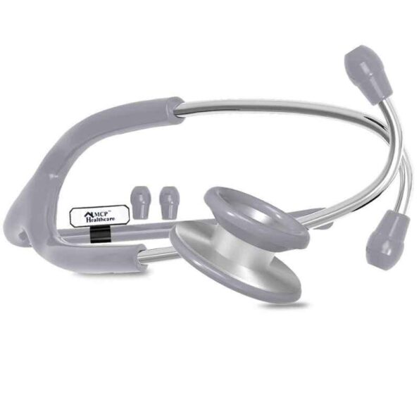 MCP Classic Stainless Steel Grey Dual Head Stethoscope