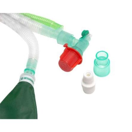 Intersurgical 1.8m Mapleson F Jackson Rees Modification T-Piece Breathing System Set with 0.5L Open Tail Bag