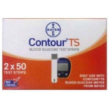 Bayer Contour 100 Pcs Glucometer Test Strips