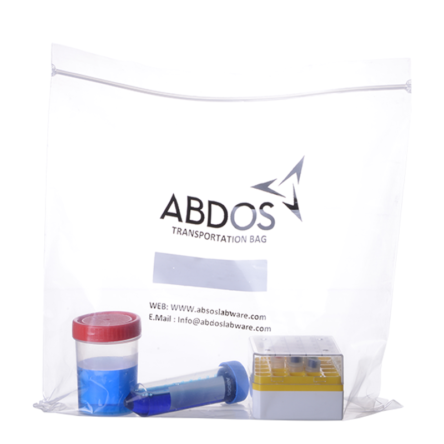 Abdos 100Pcs 13.35×13 Inch Transport or Resealable Bags with Zip Lock