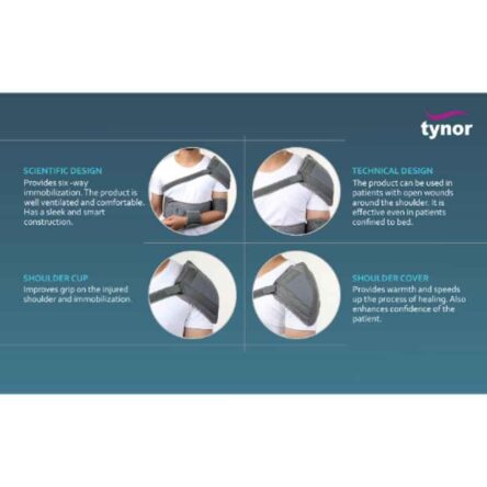 Tynor Elastic Shoulder Immobilizer