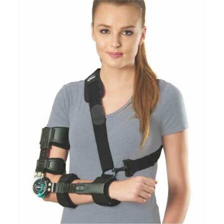 Tynor ROM Black Right Elbow Brace