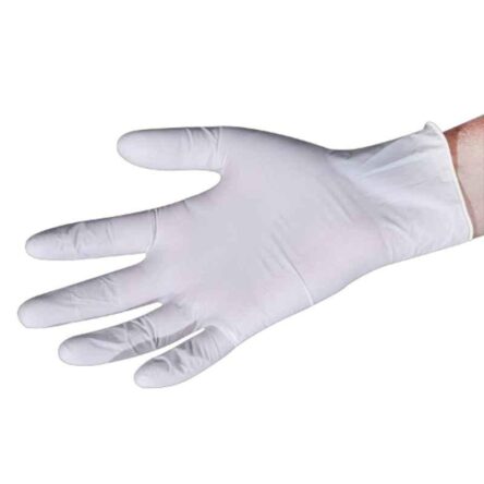 Smart Care G-6M Latex White Powdered Examination Gloves