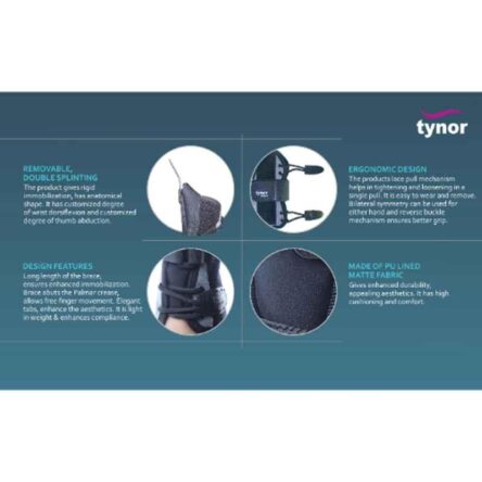 Tynor Wrist Splint with Thumb