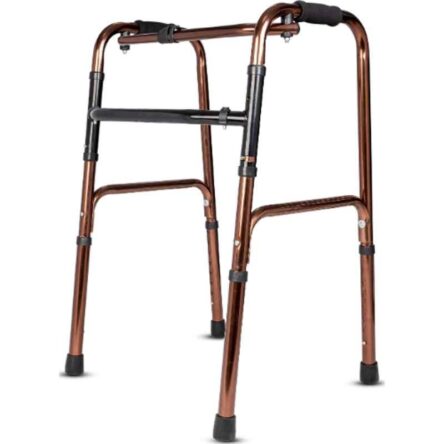 Entros Premium Light Weight Aluminum Height Adjustable Reciprocal Folding Walker