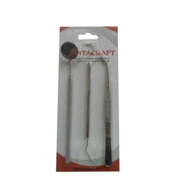 Pyrax 3 Pcs Stainless Steel PMT Set