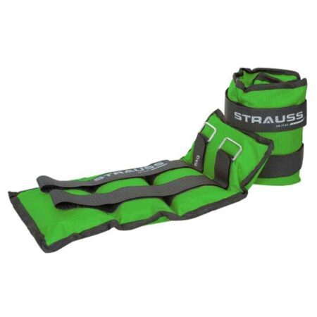 Strauss 41x25x8cm Neoprene Green Adjustable Ankle Weight