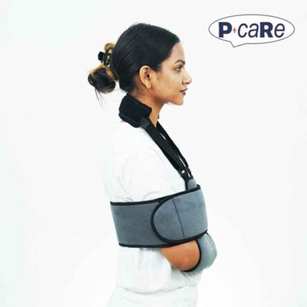 P+caRe Grey & Black Comfort Sling & Swathe