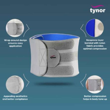 Tynor Neoprene Abs Wrap