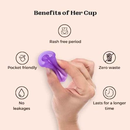 Goli Soda 25ml Silicone Pink Reusable Menstrual Cup for Women