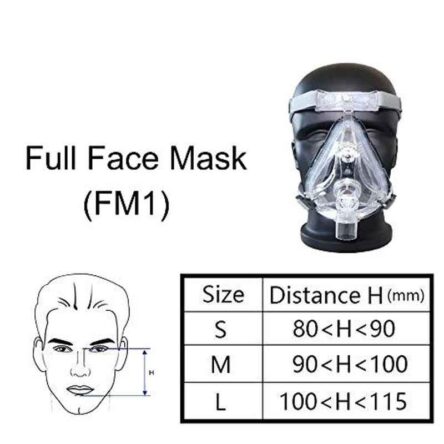 BMC F2 Bipap Medium Full Face Mask