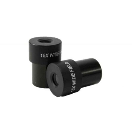 ESAW 2 Pcs 15x 23mm Widefield Microscope Eyepiece Set
