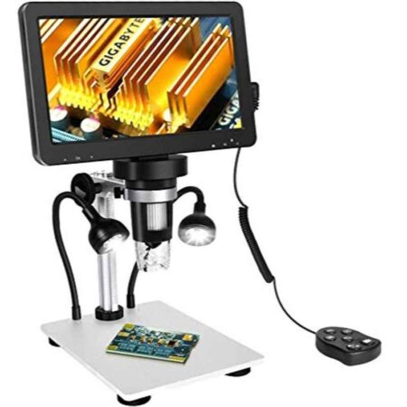 Microware 50-1200X 1080P 7 inch Coin Microscope