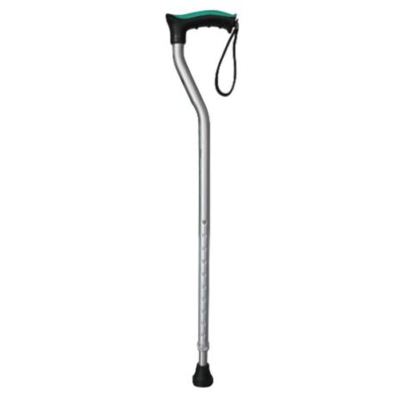 Tynor Silver Walking Soft Top Stick with Handle