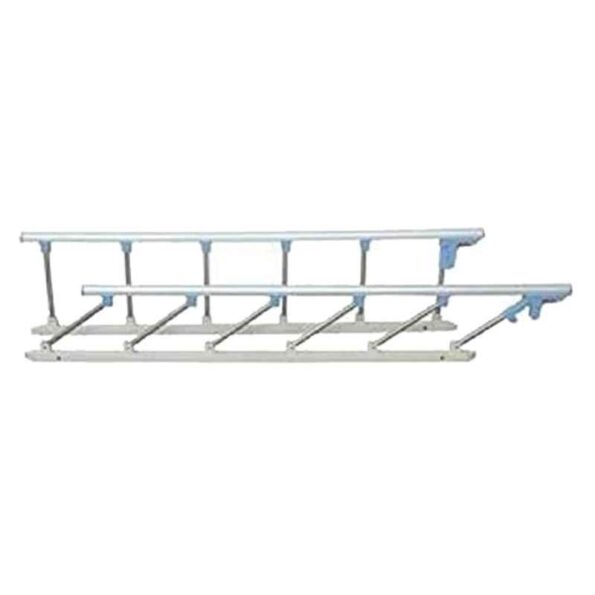 PMPS 4ft Alumunium & Steel Guard Railing for Hospital Bed