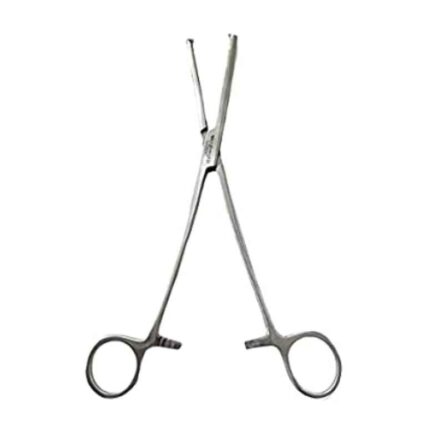 Jainco 8 inch Steel Curved Hystectomy Clamp