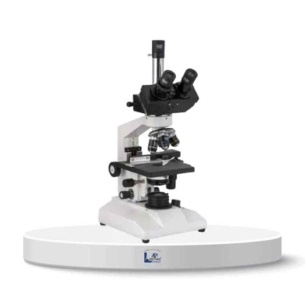 Labcare 100-265VAC Lab Digital Trinocular Microscope with LED Light