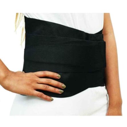 P+caRe Black Contoured Back Support