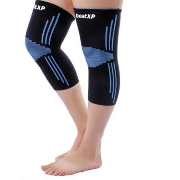 Pristyn Care beatXP Black & Blue Knee Cap/Brace Support