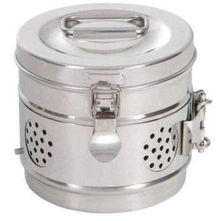 Agarwals 15x12 inch Stainless Steel Medical Dressing Drum