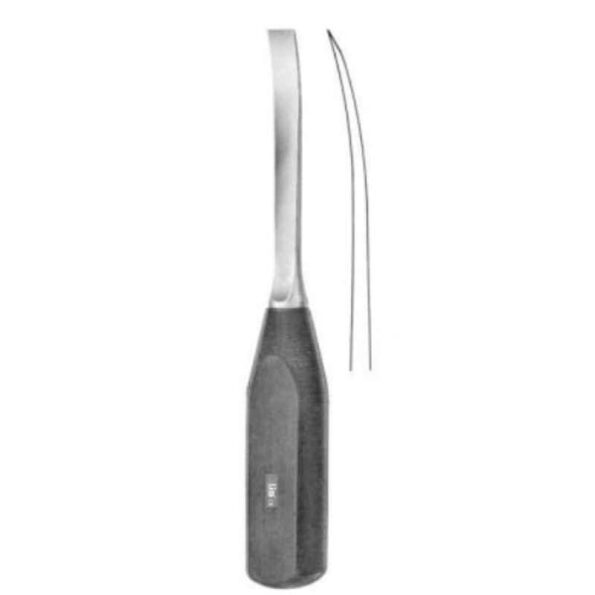 Alis 20cm/8 inch Osteotome Curved with Fiber Handle 20mm