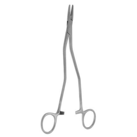 HIT CLASSIC 6 inch Stainless Steel Silver Bozman Needle Holder