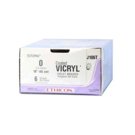 Ethicon PW2602 12 Pcs 2-0 Dyed Vicryl Polyglactin 910 Suture Box