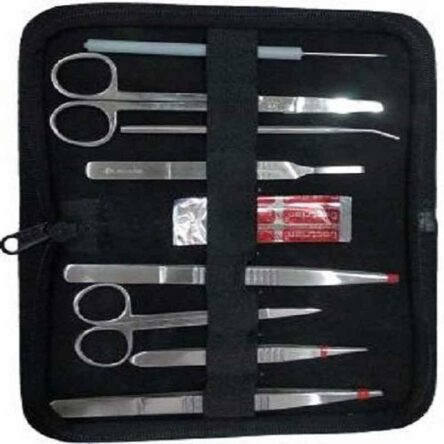 Forgesy 8 Pcs Stainless Steel Surgical Dissection Kit