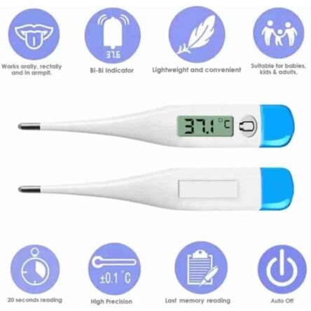 Divine Medicare White Oral Digital Thermometer