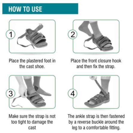 Med E-Move Foam Cast Shoe