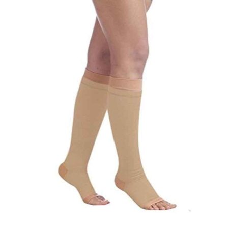 Comprezon 2100-006 Classic Varicose Vein Class-1 Beige Below Knee Stockings