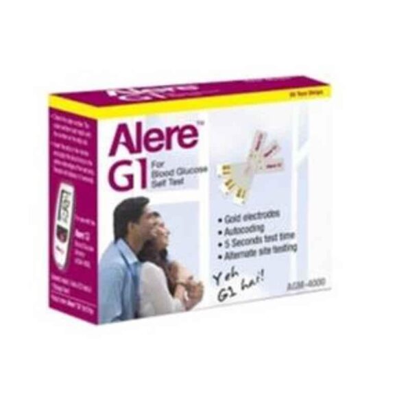 Alere 50 Pcs AGM-500 G1 Glucometer Strip Set