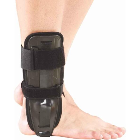 Fidelis Healthcare Elastic Black Ankle Brace