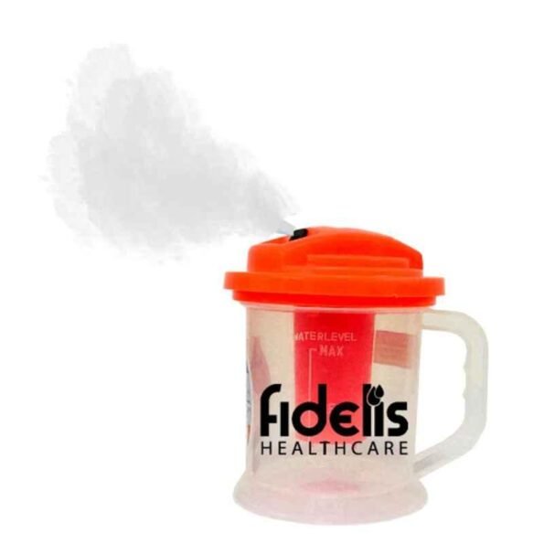 Fidelis Healthcare Red Plastic Steam Vaporizer