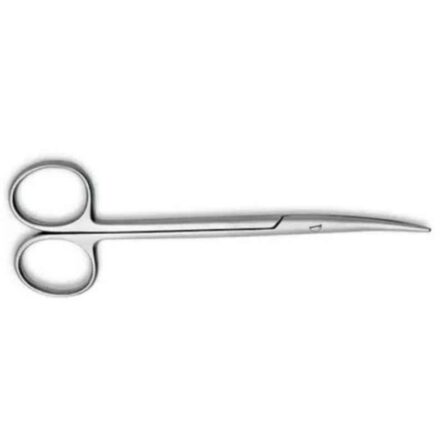 Tosh 6 inch Stainless Steel Metzenbaum Curved Dissecting Scissor