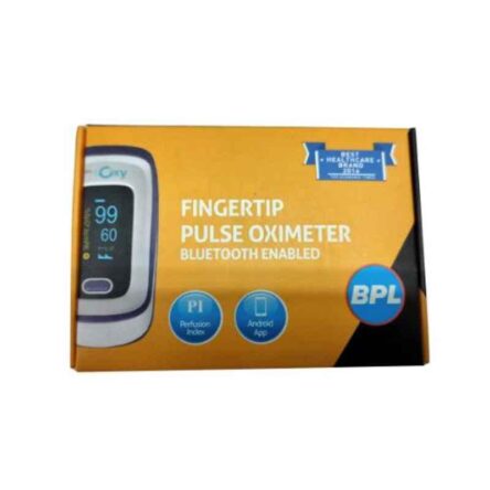 BPL iOxy White Finger Tip Pulse Oximeter with Bluetooth