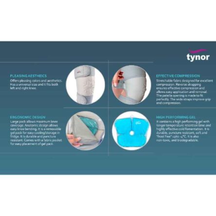 Tynor Cool Pack Knee Wrap