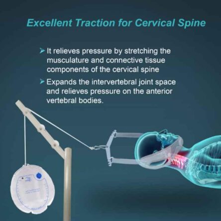 Tynor Cervical Traction Kit with Weight Bag