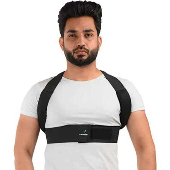 K Squarians Black Posture Corrector